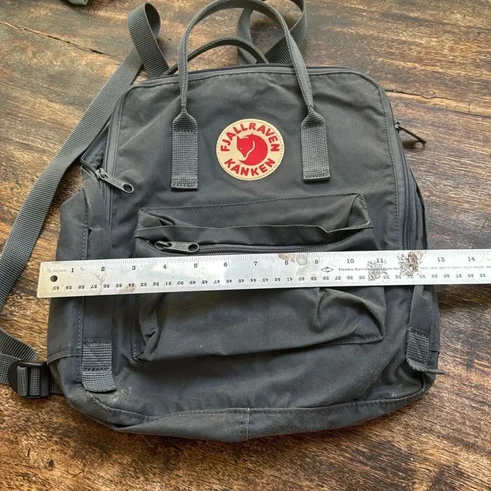 Fjallraven Kanken Backpack grey full size